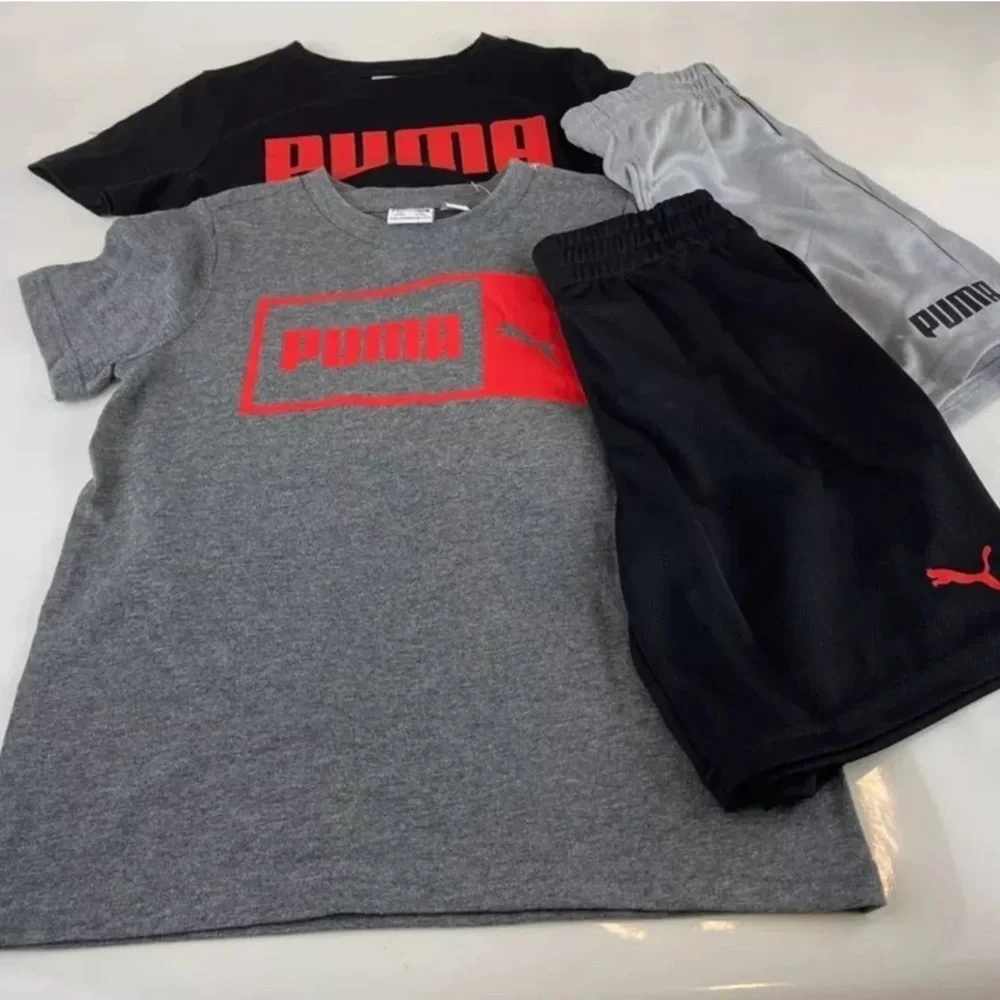 PUMA Youth 4-piece Set Small 7/8 - Picture 4 of 10